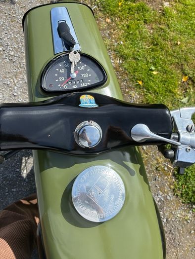 Vintage MZ 2 Stroke Bike. MINT