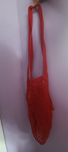 Mesh Bag in Red