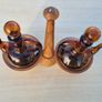 Vintage olive oil and vinegar set Image 2