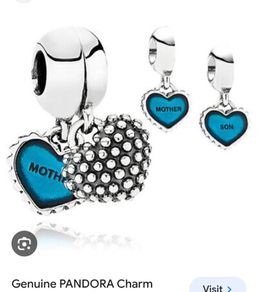 pandora mother and son drop charm