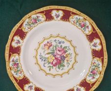 Royal Albert Lady Hamilton Dinner Plates