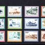 1972 Guernsey Postage Due Labels Mint Never Hinged (MNH) Image 2