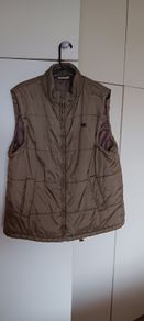 Vintage Khaki Quilted Gilet