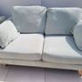 3 seater + 2 seater + large footstool Image 4