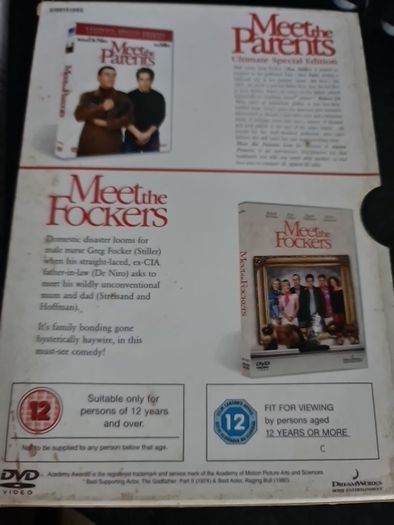Meet the Parents DVD