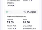 2 JJ Kav tickets Portlaoise to Mrlay Park for Pitbull 7th July