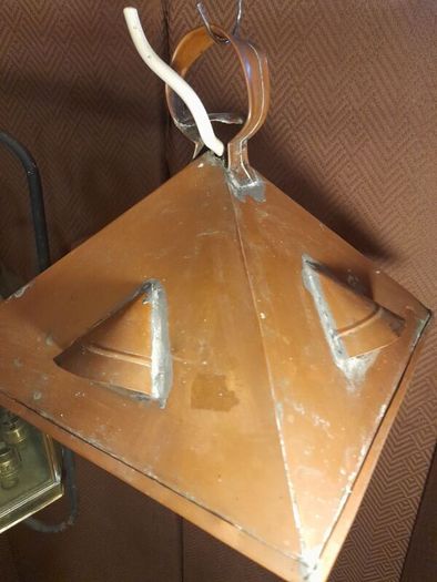 Handmade Copper Hall Lantern