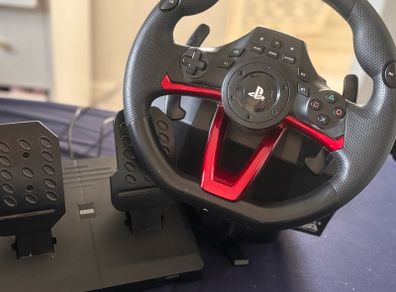 Wireless RWA racing wheel for PlayStation