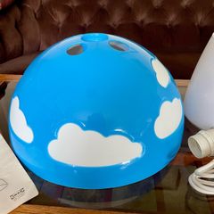 Vintage Blue IKEA Skojig Cloud Lamp Pendant Light BNIB