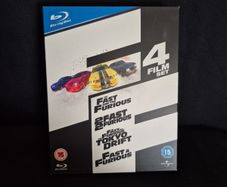 Fast and Furious 4 film set 1-4 bluray