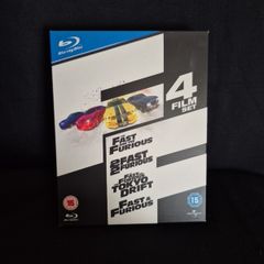 Fast and Furious 4 film set 1-4 bluray