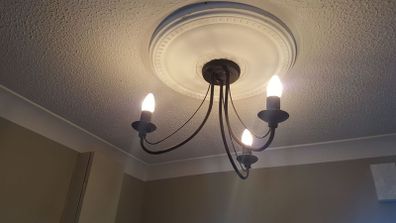 3 bulb ceiling light - 2 available