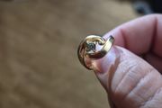 Vintage girls or slim finger ring
