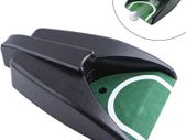 Golf Putting Machine Automatic Putt Ball Return Practice, Golf Swing Trainner Putting Cup Hole Balls Returning Training for Indoor Outdoor Yard Office Garden Green Mats Durable