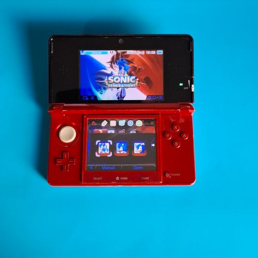 3DS Metallic Red