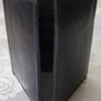 Black Quality Full Leather Trifold Credit Card & Photo Holder Wallet 1104 Image 4