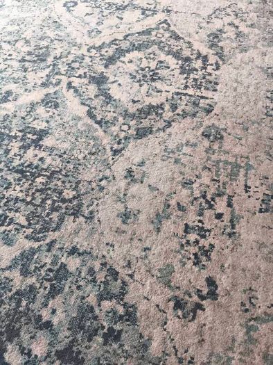 IKEA x-large rug, 200x300. grey/ green/navy tones