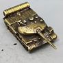 Miniature brass Soviet Russian T-55 tanks (4) aprox scale 1/350- 1/400 . Image 8