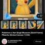 Pokemon Canvas Pikichu numbered and coa Image 3