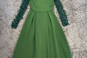 Green Floral Dress
