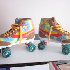 New Rookie Legacy Quad Skates - Tie Dye