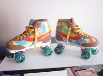 New Rookie Legacy Quad Skates - Tie Dye