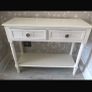 Cream console table Image 2