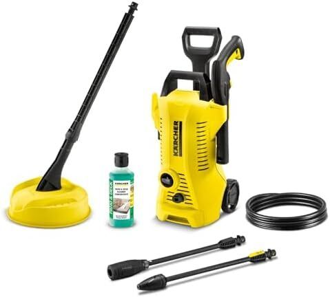 Karcher K 2 Power Control Home pressure washer, pressure: max. 110 bar, flow rate: 360 l/h, area: 20 msq/h, water filter, weight: 4.0 kg, high-pressure gun, dirt blaster, spray lance