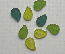 Beads leaves jewellery making crafts