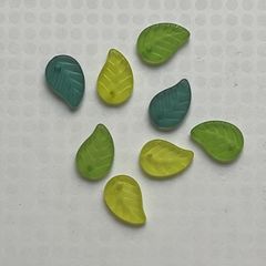 Beads leaves jewellery making crafts