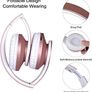MULTIPLE COLOURS AVAILABLE Wireless Bluetooth Headphones Over Ear, Hi-Fi Stereo Headset with Deep Bass, Foldable and Lightweight, Wired and Wireless Modes Built in Mic for Cell Phones Image 10
