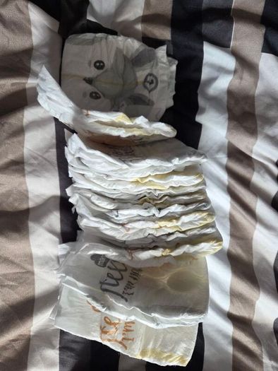 Baby Supplies - Size 1 Nappies, Formula (Aptamil and CowGate)