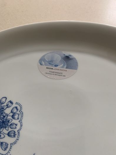John Rocha oval platter plate