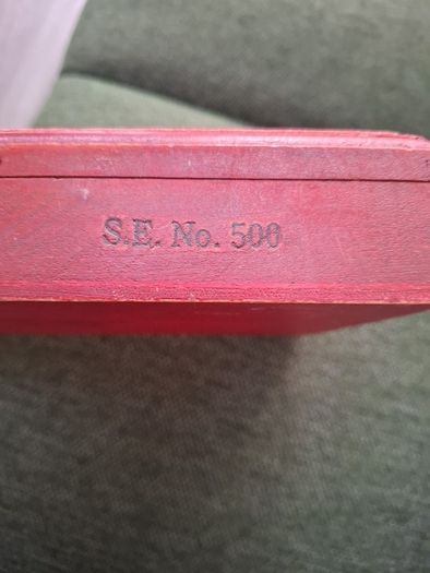 Don Tomas Wooden Red Cigar Box Special Edition Number 500