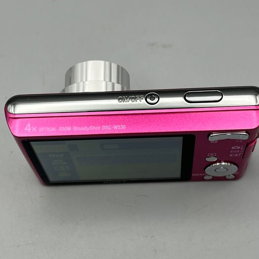Sony Cyber-shot DSC-W530 14.1MP Digital Camera Pink