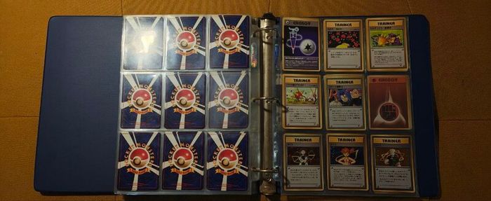 Pokemon JPN 1996 Near-Complete Base Set Binder