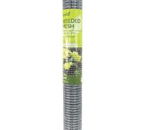 13 x 25mm Galvanised Welded Mesh 0.9m x 4m - wire netting
