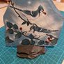 Blue Jay Pair - original painting on slate Image 8