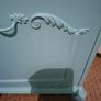 Turquoise bedside locker. Image 3
