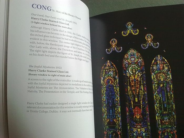 Stained glass windows of Mayo by Harry Clarke & The Clarke Studios Ireland Irish