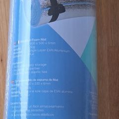 Dunnes Stores Light Blue and Silver Insulated Foam Camping Mat