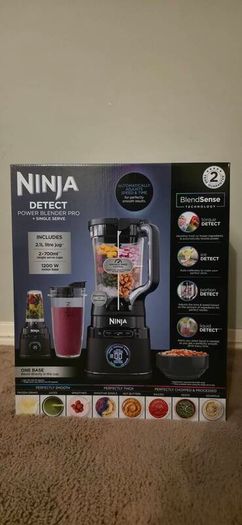 Ninja Detect Power Blender Pro & Single Serve | TB301UK | Black