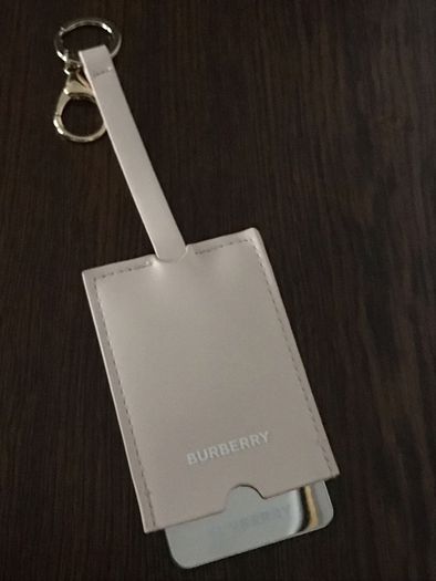 Burberry mirror collectible keyring pink  - New