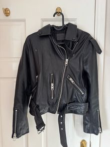 allsaints Balfern Leather Biker Jacket