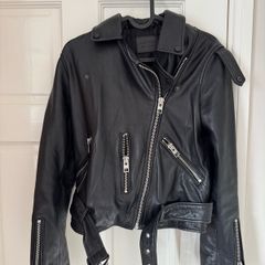 allsaints Balfern Leather Biker Jacket