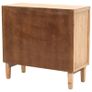Drawer Cabinet Solid Fir Wood 80x36x75 cm Image 6