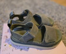 Women's UGG Goldenstar sandals.