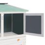 Animal Rabbit Cage Double Floor Wood Image 5