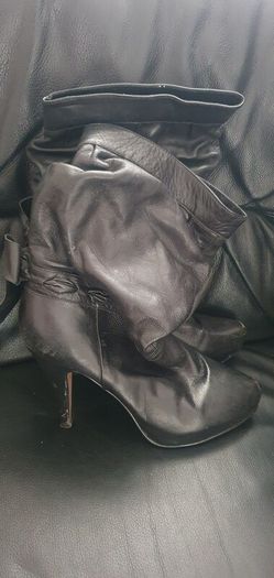 black boots mid calf river island