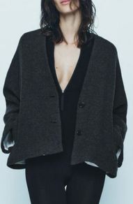 Zara Women Manteco Wool Jacket